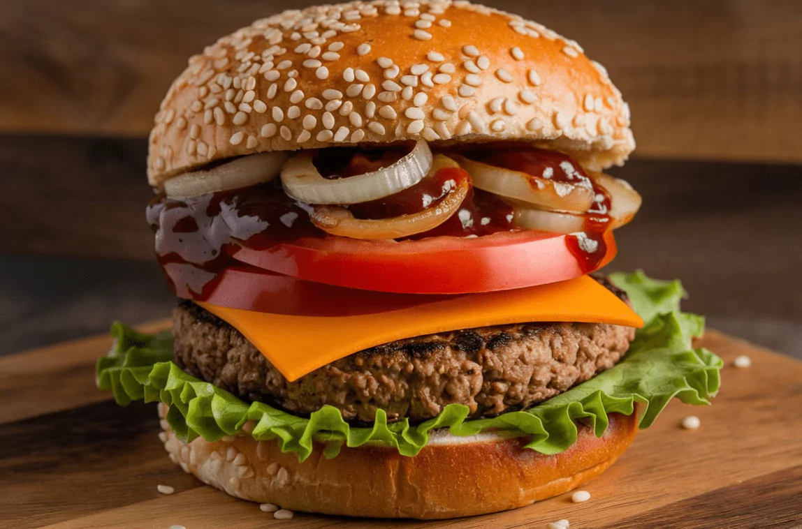 Brezglutenski rastlinski burger