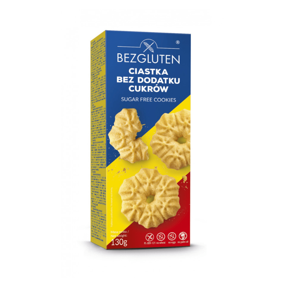 Brezglutenski piškoti brez sladkorja