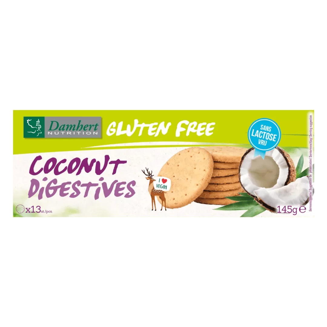 Brezglutenski kokos digestive piškoti