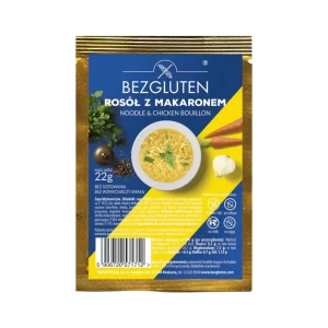 Brezglutenska kokošja juha z rezanci
