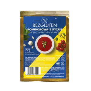 Brezglutenska paradižnikova juha z rižem