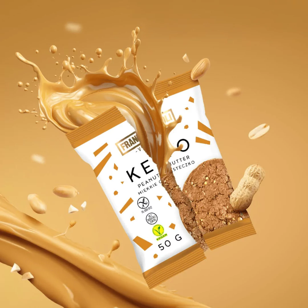 Keto brezglutenski mehki ppiškot z arašidovim maslom