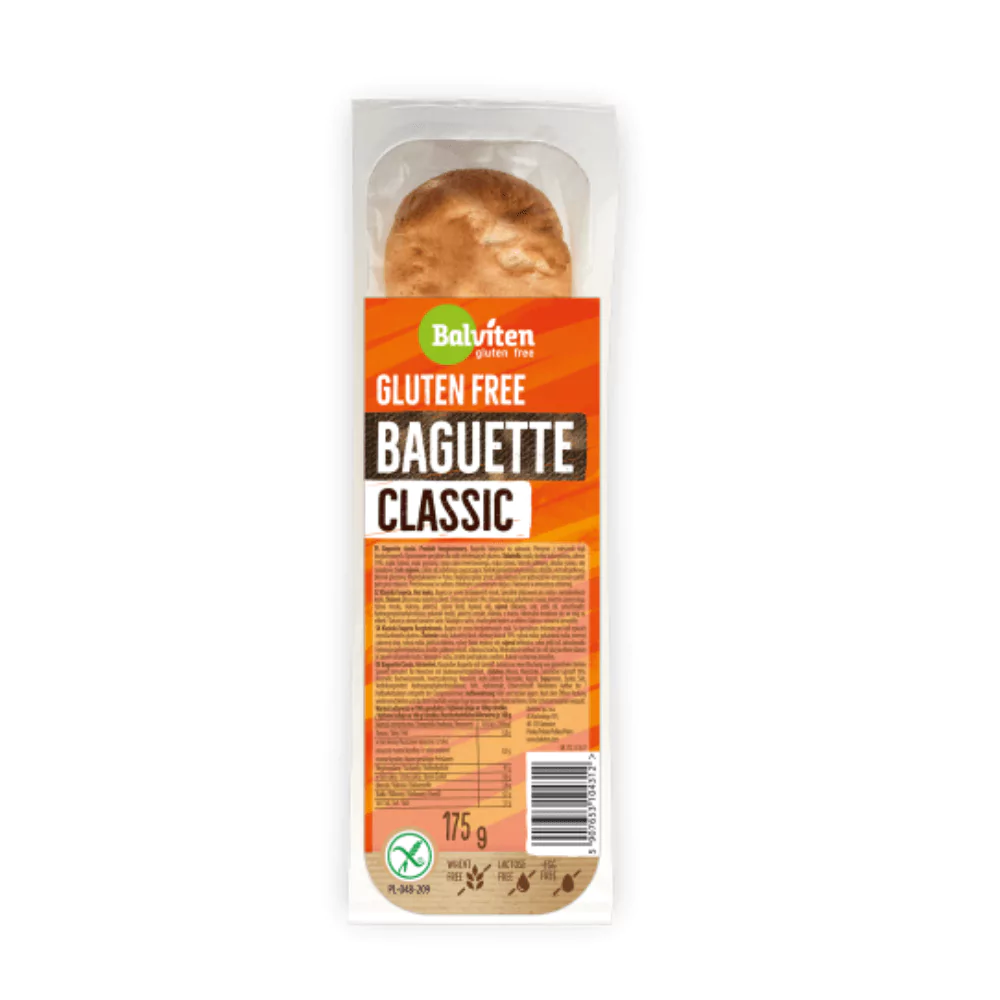 Brezglutenska bageta - klasik