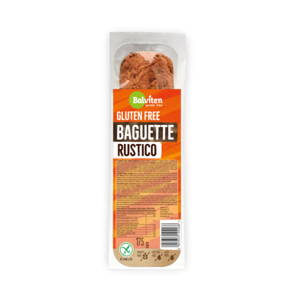 Brezglutenska bageta - rustikalna