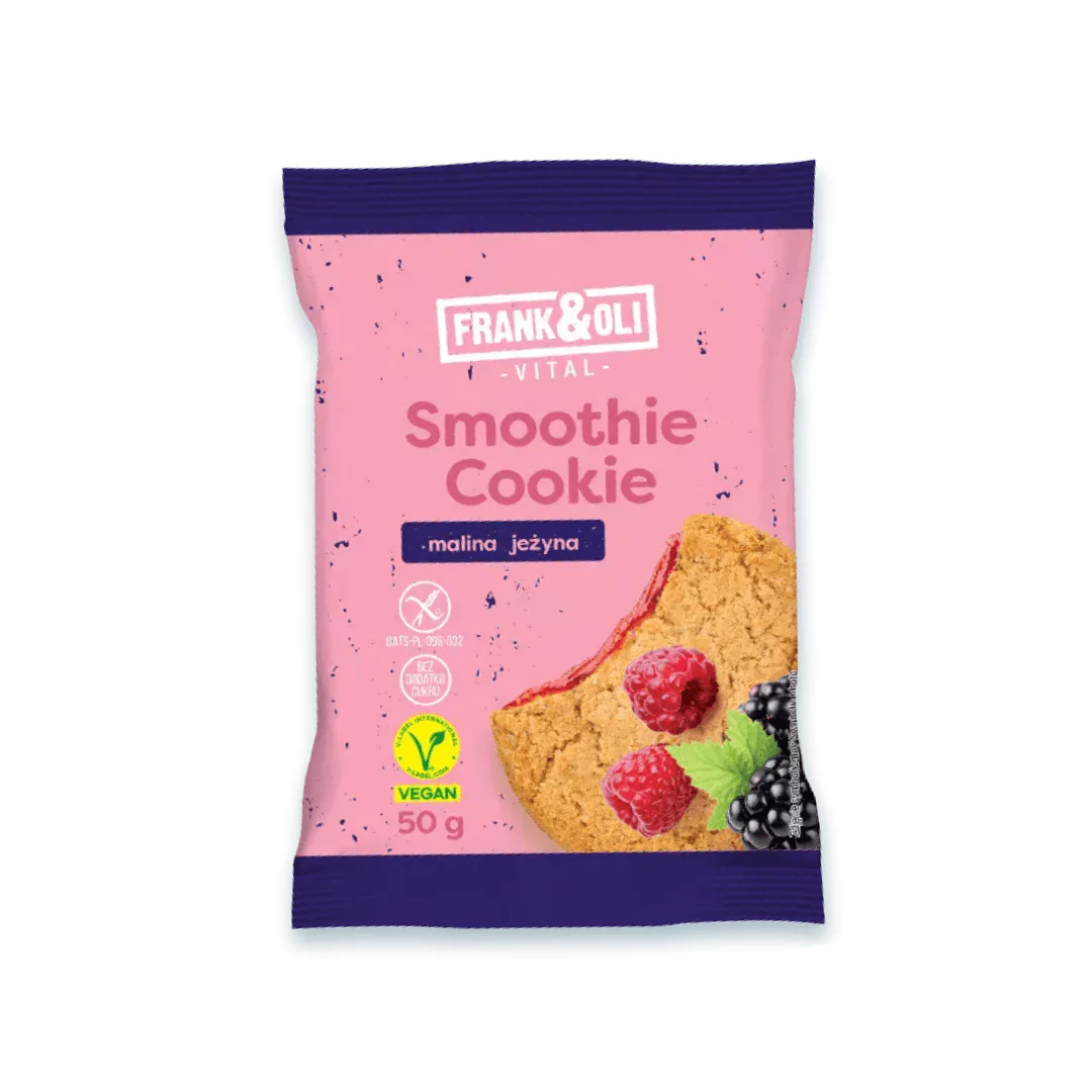 Brezglutenski smoothie piškot - malina