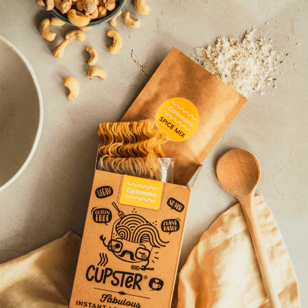 Brezglutenske instant testenine - not carbonara 91 g