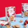 Brezglutenski ovseni piškoti z jagodami
