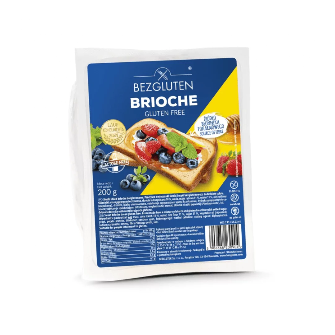 Brioche brez glutena