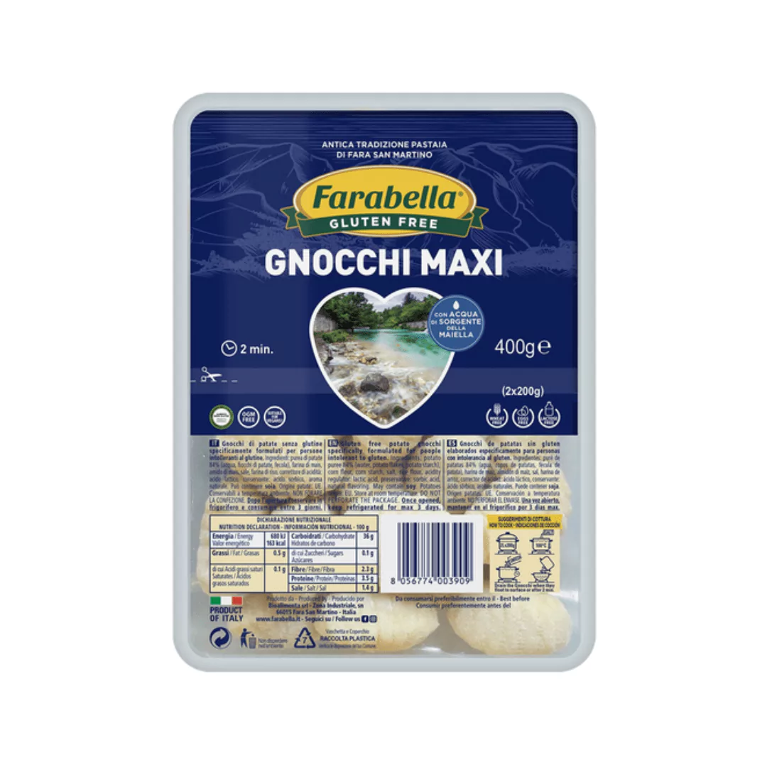 Brezglutenski krompirjevi njoki maxi 250 g