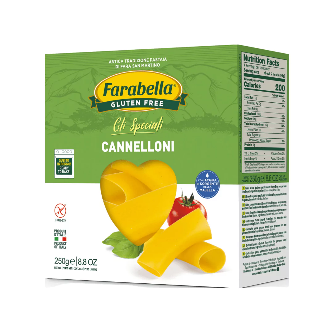 Brezglutenski cannelloni 250 g
