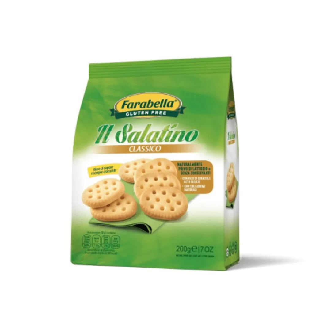 Brezglutenski slani krekerji 200 g