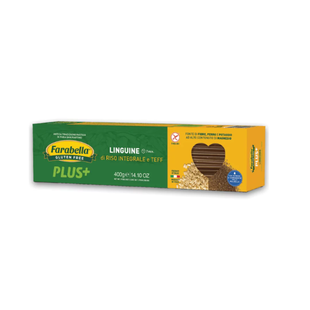 Brezglutenski špageti iz rjavega riža in teffa 400 g