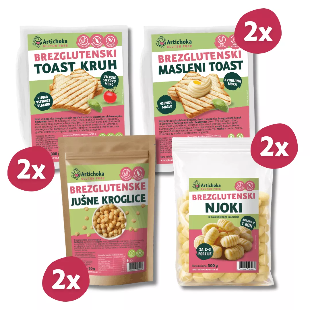 Paket AGF brezglutenskih favoritov maxi