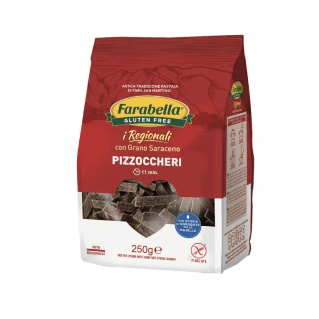 Brezglutenski ajdovi pizzoccheri 250 g